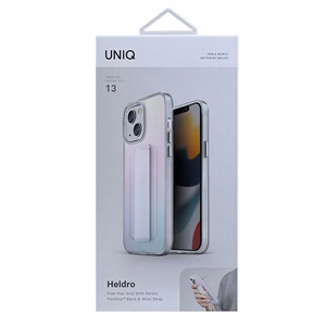 Uniq Heldro viedtālruņa apvalks iPhone 13 - varavīksnes krāsā