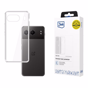 3mk Caurspīdīgs apvalks priekš OnePlus Nord 4 - caurspīdīgs