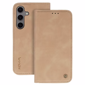 Wonder Smart Case maciņš priekš Samsung Galaxy A52/A52S kapučīno