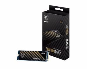 MSI NVMe SSD Spatium M452 (S78-440L970-P83) – 1000 GB, M.2 NVMe