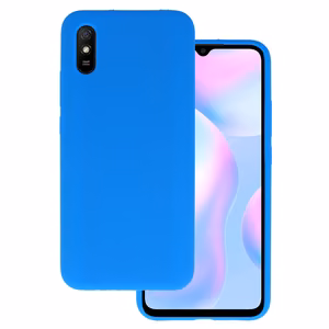Viedtālruņa apvalks silikona Lite Xiaomi Redmi 9A (m) - zils (m)