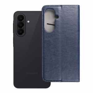 Atlokāmais maciņš Samsung A27 Smart Magneto, tumši zils