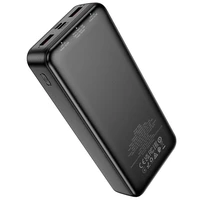 Ārējā baterija Power Bank Hoco J136A 22.5W+PD20W 20000mAh melna