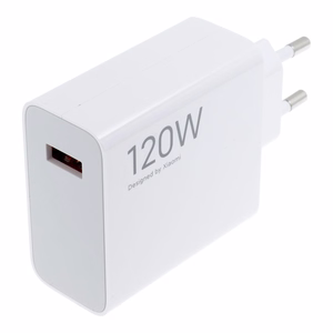 XIAOMI oriģinālais lādētājs USB A QC3.0 3A 120W MDY-14-EE balts bulk
