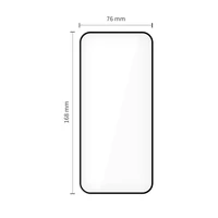 Tech-Protect Glass Fit+ 2 gab. rūdītā stikla komplekts, paredzēts Xiaomi Redmi 15C 173 mm / Poco C85 173 mm – melns