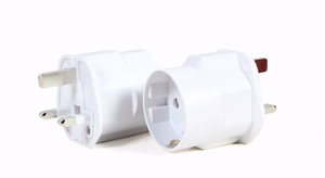 Gembird A-AC-EUFUKM-01 AC strāvas adapteris, ES Schuko ligzda uz UK spraudni, 13 A