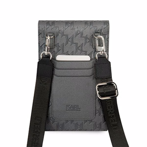 Karl Lagerfeld Ikonik Karl Monogrammas Plāksteru soma - sudraba
