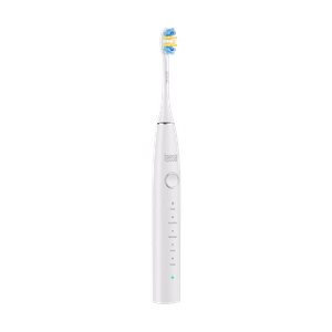 TEESA SONIC 2 skaņas zobu birste, balta, 5 režīmi, ceļojumu futrālis, USB-C