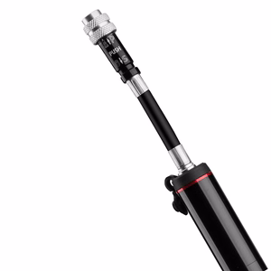 Rockbros SMART-B 150 PSI mini velosipēda pumpis Presta un Schrader ventiļiem – krāsa: melna