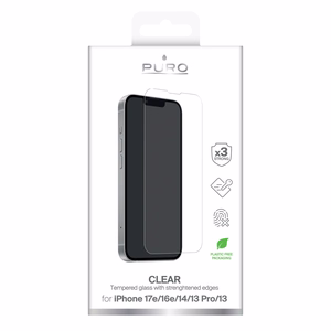 Puro Standarta Grūdētais stikls iPhone 16E