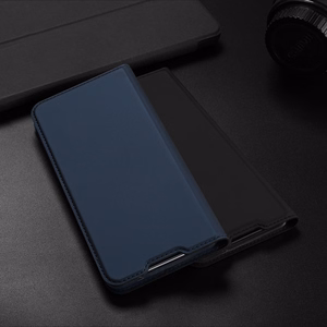 Dux Ducis Skin Pro apvalks ar atloku Realme Narzo 50A melns