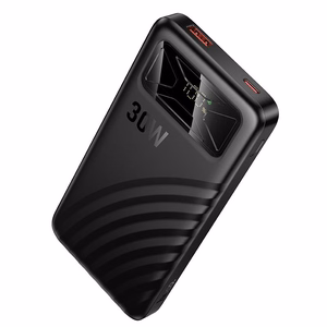Ārējais akumulators Hoco Q42, 10000 mAh, QC PD, 30 W, 3 A, melns