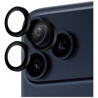 PanzerGlass Hoops rūdītais stikls objektīva aizsargstikls iPhone 17 Pro / 17 Pro Max / 16 Pro / 16 Pro Max Melns