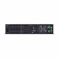 CyberPower OLS3000ERT2UA uninterruptible power supply (UPS) Double-conversion (Online) 2 kVA 1800 W 8 AC outlet(s)