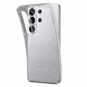 Spigen Liquid Crystal Glitter maciņš priekš Samsung Galaxy S26 Ultra spīdīgs un caurspīdīgs