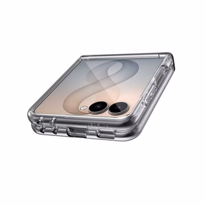Speck Presidio Perfect-Clear Magnet – MagSafe vāciņš Samsung Galaxy Z Flip 8 (caurspīdīgs)