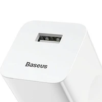 Baseus ātrās uzlādes USB 3.0 lādētājs (balts)