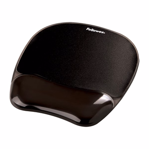 MOUSE PAD CRYSTAL GEL/BLACK 9112101 FELLOWES