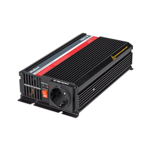 REBEL 24 V–230 V sprieguma pārveidotājs, 1000 W, vācu F tipa ligzda