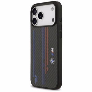 BMW M Kevlar Lines & Logo MagSafe Чехол для iPhone 17 Pro Max - чёрный