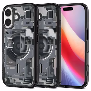 Spigen Ultra Hybrid Magnētiskais viedtālruņa apvalks iPhone 17 Zero One - melns