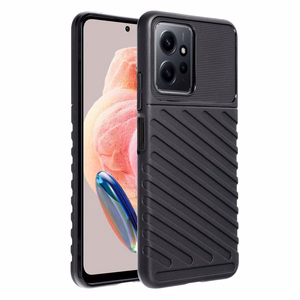 THUNDER viedtālruņa apvalks XIAOMI Redmi Note 12 5G melns