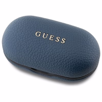 Guess Bluetooth austiņas GUTWSPGTSPSB TWS + dokstacija zilas/zilas graudains klasiskais logotips