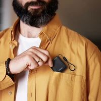 Dudao K22+ Īpaši kompakts portatīvais lādētājs 10000mAh 22.5W USB-C ar piekariņu/kabeli - pelēka