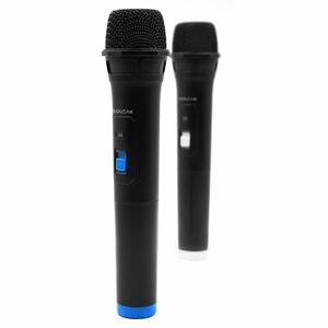 SQUEAK VocalDuo SQ1007 2,4 GHz bezvadu karaoke mikrofonu komplekts