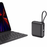 PowerBank Energea Integra Mini 35 10000mAh kabel USB-C PD35W pelēks