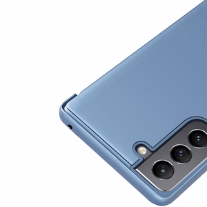 Clear View Case atverams vāciņš Samsung Galaxy S22 + (S22 Plus) melns