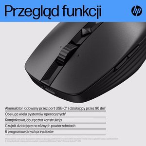 HP 710 uzlādējama klusa pele