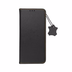 SMART PRO Grāmatas ādas viedtālruņa apvalks XIAOMI Redmi Note 13 4G / POCO M6 Pro 4G melns