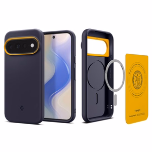Spigen Nano Pop MagSafe maciņš, paredzēts Google Pixel 11 Pro XL, tumši zils