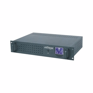 Gembird UPS rack 19'' 3.4U 1500VA, 4xIEC 230V out, IEC14 in, RJ11, USB, LCD Line-Interactive 1,5 kVA 900 W, 4 AC kontaktligzdas
