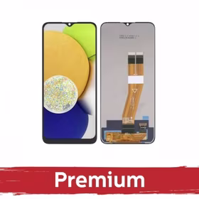 LCD Displejs Saderīgs ar Samsung A035G A03 (2022) Melns OEM