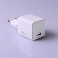 Forever TC-08-20C GaN PD lādētājs 1x USB-C 20W balts