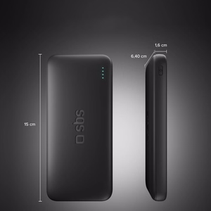 SBS Infinity Power Bank 10000mAh 10W LiFePo₄ USB-A USB-C - Черный