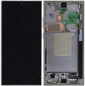 LCD ekrāns Samsung S928 S24 Ultra ar skārienekrānu un rāmi Titanium Grey/Orange/Violet oriģināls (lietots Grade A)