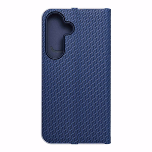 LUNA Book Carbon viedtālruņa apvalks SAMSUNG S25 zils