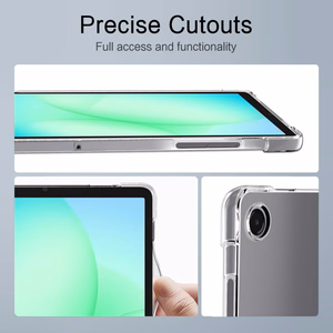 Tech-Protect FlexAir apvalks Samsung Galaxy Tab A9+ / A11+ - caurspīdīgs