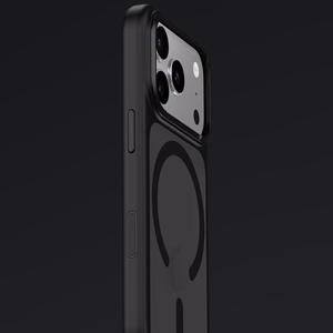 Benks Magnetic Mist maciņš ar metāla rāmi (A070) iPhone 17 Pro Max zils (Camera Control poga)