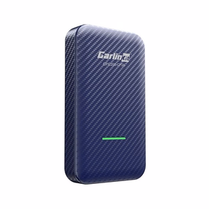 Carlinkit CP2A bezvadu adapteris Apple Carplay/Android Auto (zils)