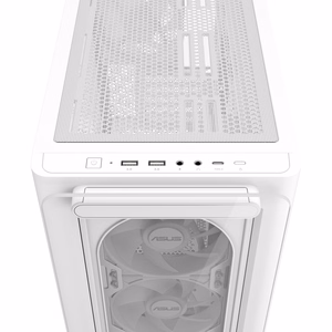 ASUS A23 PLUS ARGB datora korpuss, balts