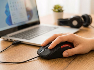Esperanza EM102R – optiskā USB pele, 800 dpi