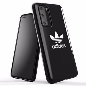 Adidas OR SnapCase Trefoil viedtālruņa apvalks Huawei P40 - melns