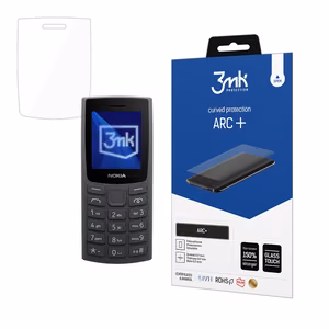 3mk ARC+ – tālruņa ekrāna aizsargs modelim Nokia 105 (2023)