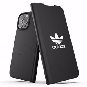 Adidas OR Grāmatas Apvalks BASIC iPhone 13 Pro Max 6,7" melns balts 47127
