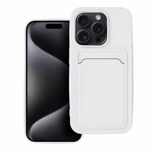 Viedtālruņa apvalks IPHONE 15 Pro - balts