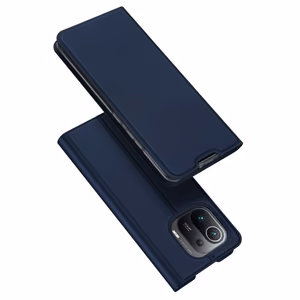 DUX DUCIS Skin Pro grāmatas tipa apvalks Xiaomi Mi 11 Pro zils